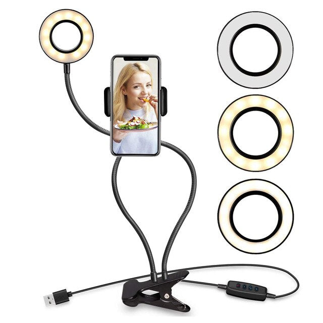 INCRÍVEL ILUMINADOR STUDIO RING LIGHT